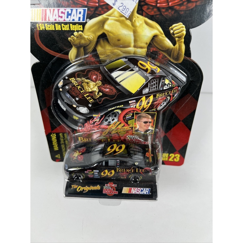 Racing Champions The Originals Issue No. 23 Bruce Lee #99 Jeff Burton (1) New - Picture 3 of 4